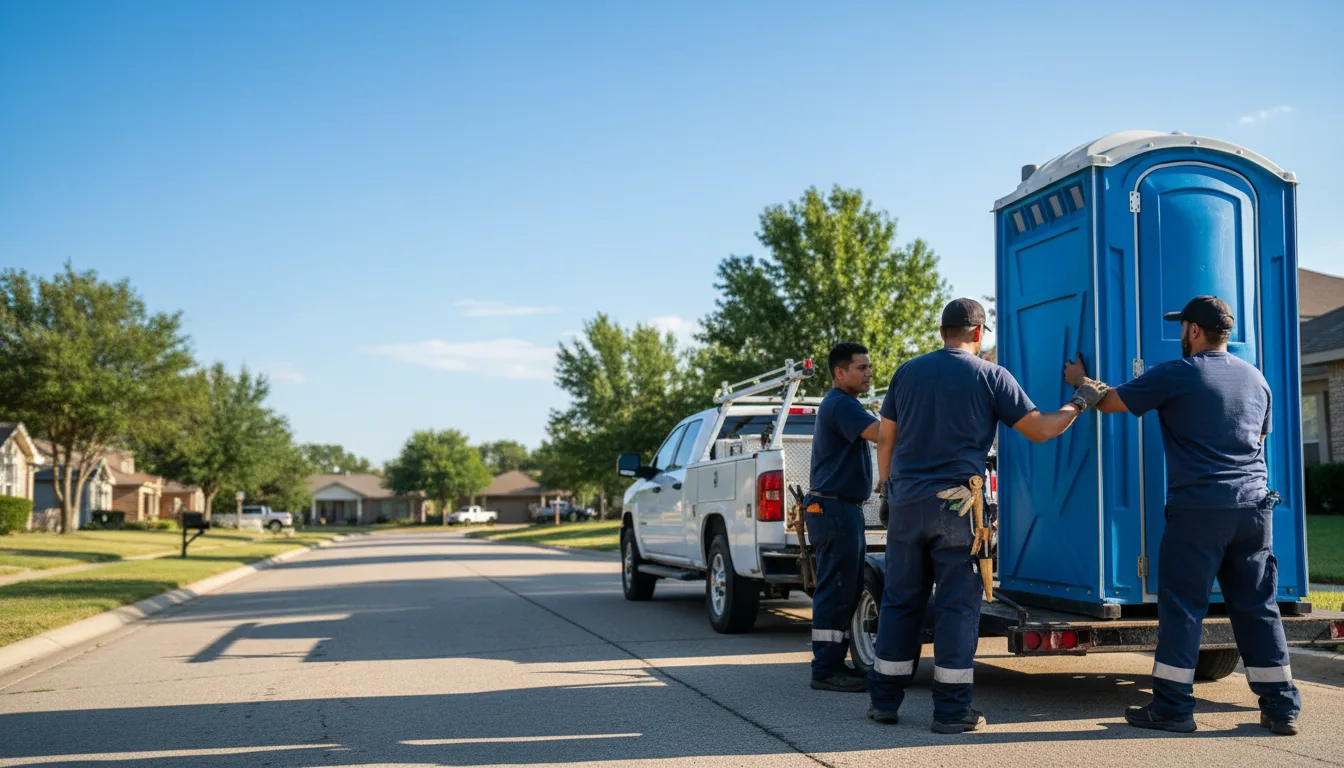 Portable Toilet Rental in Steward, IL near me
